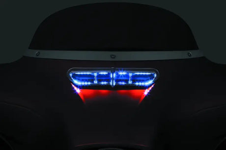 2019 Honda Gold Wing rear light with Kuryakyn fairing vent accent