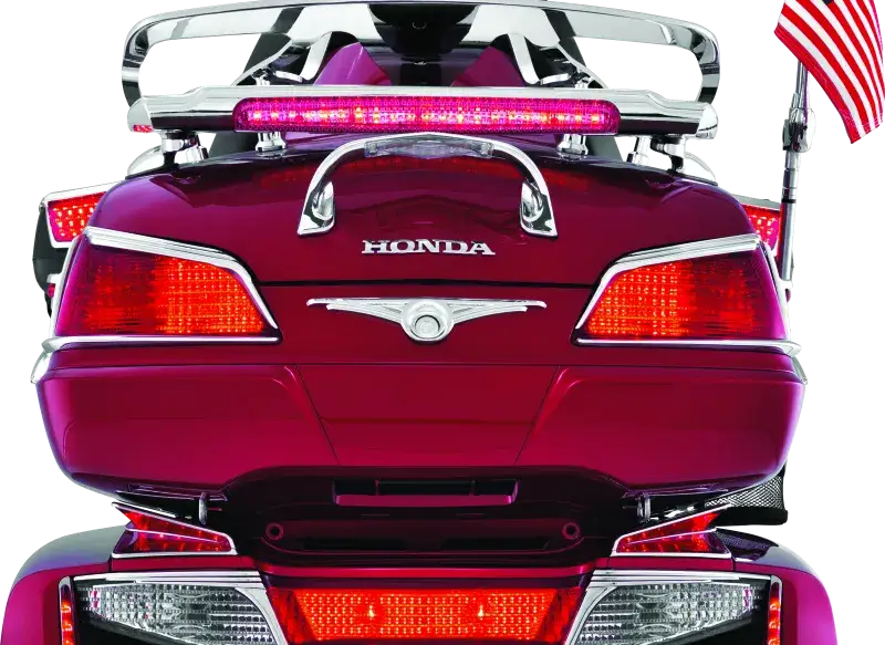 Kuryakyn L.E.D. Lighted Trunk Lid Handle 01-17 GL1800 Chrome - RV and Auto Parts