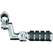 Kuryakyn 7999 Kuryakyn Large ISO Offset Highway Pegs With 1-1/4inch Clamp Chrome (Pair) - 7999