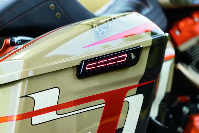 Kuryakyn LED Saddlebag Hinge Accents Black - Lights