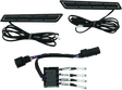 Kuryakyn LED Saddlebag Hinge Accents Black - Lights