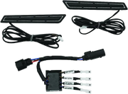 Kuryakyn LED Saddlebag Hinge Accents Black - Lights