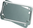 Kuryakyn License Frame & Backing Plate Set 4in X 7in Chrome - RV and Auto Parts