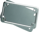 Kuryakyn License Frame & Backing Plate Set 4in X 7in Chrome - RV and Auto Parts