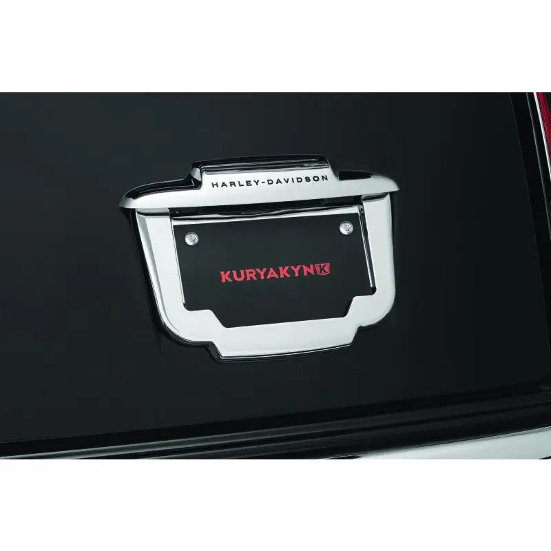 Kuryakyn 5148 Kuryakyn License Plate Frame for Trikes Chrome - 5148