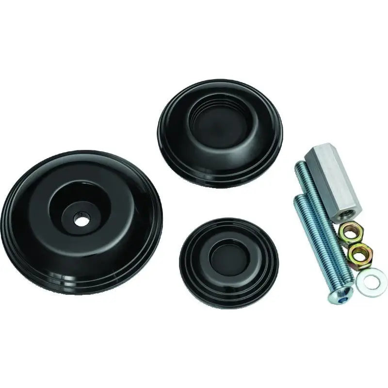 Kuryakyn 3805 Kuryakyn Lodestar Rear Axle Sliders-BMW-Black - 3805
