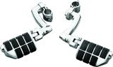 Kuryakyn Longhorn Offset Dually ISO Peg with 1-1/4in Clamp, Chrome for RV, Automotive, Powersports, off-road, marine, exterior, truck accessories, interior, truck bed, rv parts, AVADA - Best Sellers, Controls, Footpegs