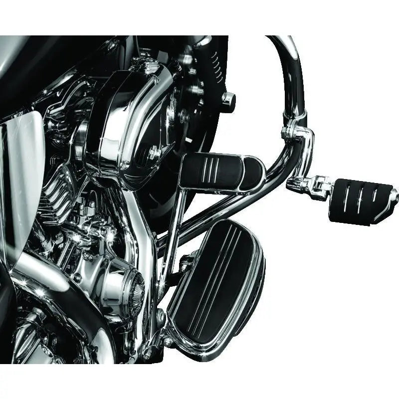 Kuryakyn 8016 Kuryakyn Longhorn Offset Peg Mounts Chrome (Pair) - 8016