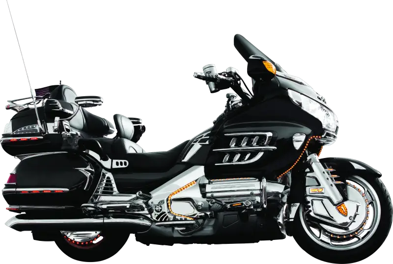 Kuryakyn Louvered Battery Box Cover 01-10 GL1800 Chrome - Kuryakyn