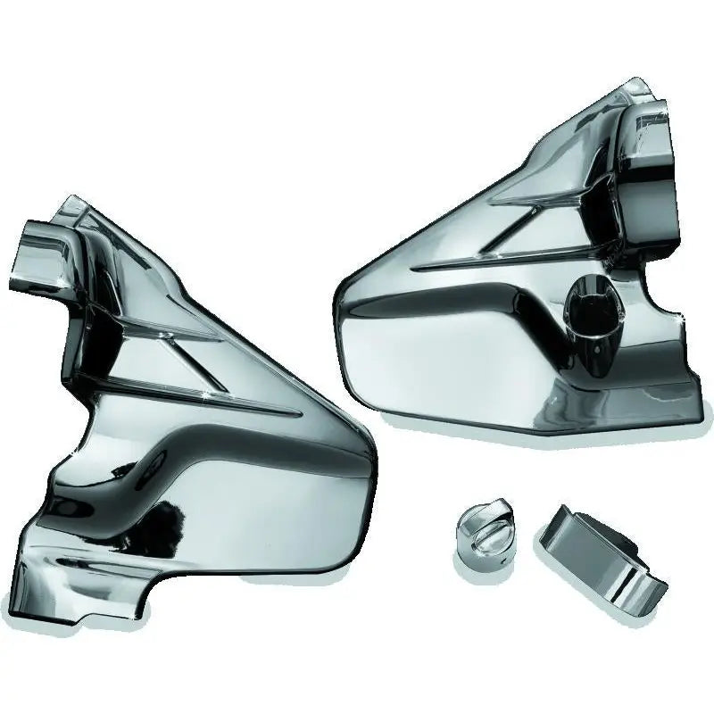 Kuryakyn 7366 Kuryakyn Louvered Transmission Cover 01-17 Honda GL1800 Chrome - 7366