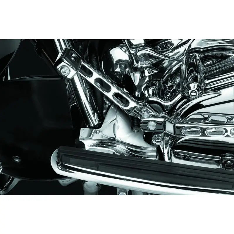 Kuryakyn 7772 Kuryakyn Lower Front Frame Cover 91-16 Touring Chrome