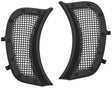 Kuryakyn mesh headlight vent accents black mesh side panel cover