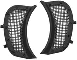 Kuryakyn mesh headlight vent accents black mesh side panel cover