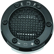 Kuryakyn 6551 Kuryakyn Mesh LED Fuel & Battery Gauge Black - 6551