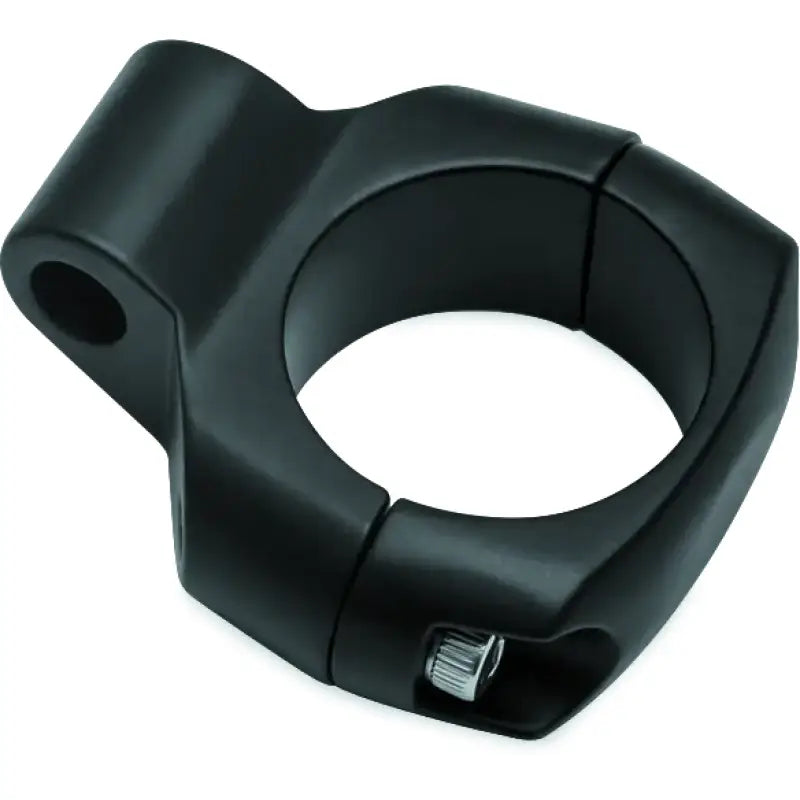 Kuryakyn Mirror Adapter 1-1/4inch Bars Mount Satin Black - Kuryakyn