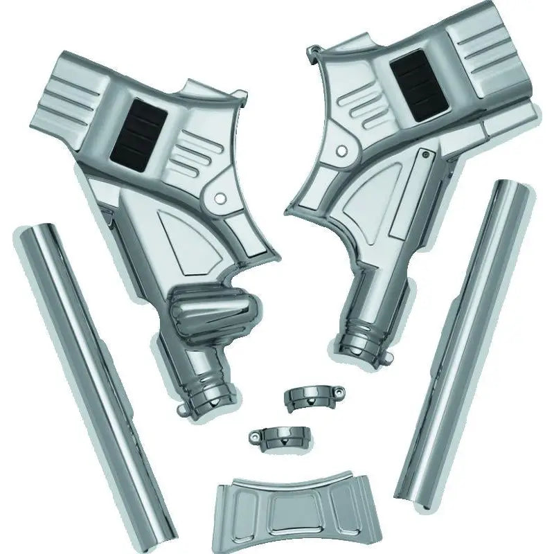 Kuryakyn 6955 Kuryakyn Neck Cover Touring Chrome - 6955