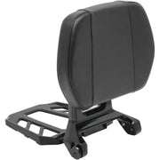 Kuryakyn Neo Driver black leather passenger seat with frame and footrests