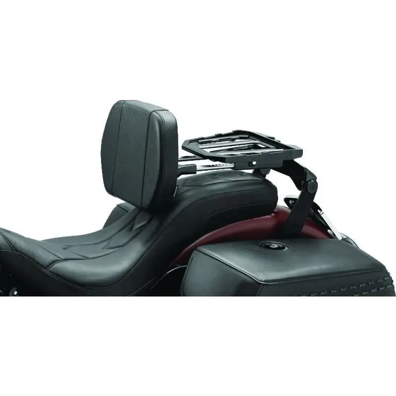 Kuryakyn 5747 Kuryakyn Neo Driver & Passenger Backrest Black - 5747