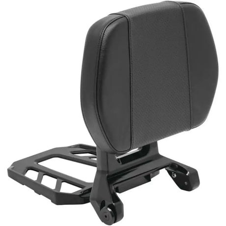 Kuryakyn Neo Driver backrest with luggage rack for comfy rides on motorcycles