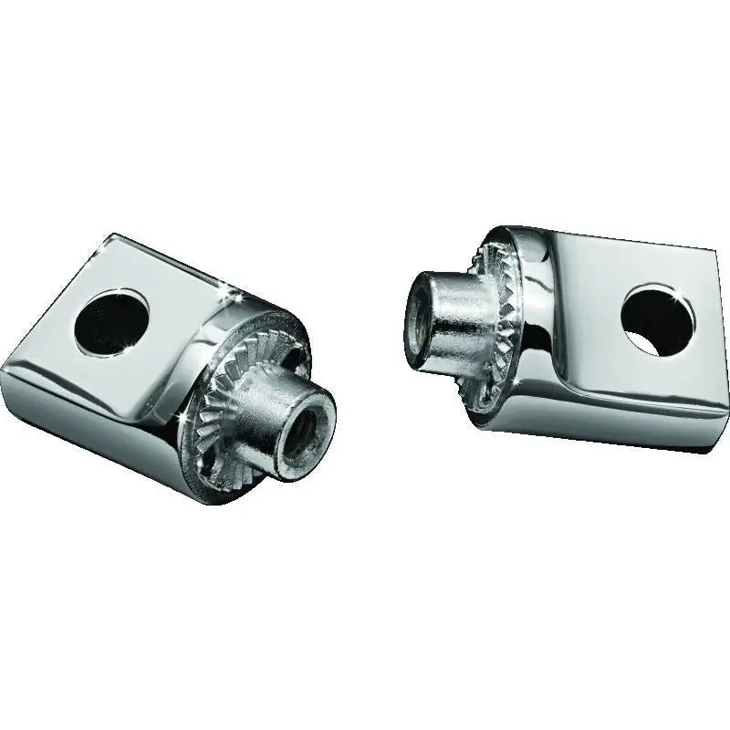 Kuryakyn 8883 Kuryakyn Non-Pivot Splined Male Adapter Chrome - 8883