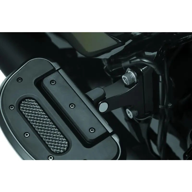 Kuryakyn 8895 Kuryakyn Non-Pivot Splined Peg Adapter Harley-Davidson Models Black - 8895