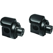 Kuryakyn 8895 Kuryakyn Non-Pivot Splined Peg Adapter Harley-Davidson Models Black - 8895