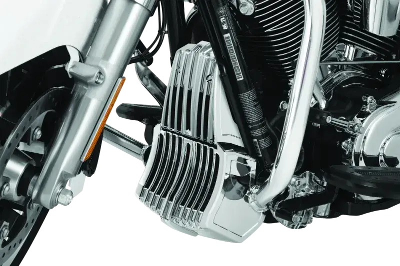 Kuryakyn Oil Cooler Cover Milwaukee-8 Chrome - RV and Auto Parts