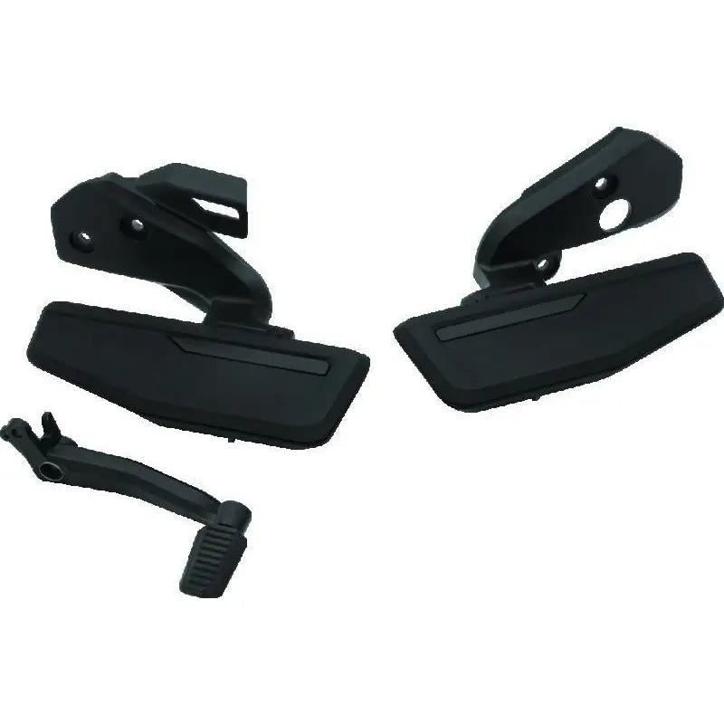 Kuryakyn 3283 Kuryakyn Omni Driver Floorboard Kit For GL1800 with DCT Satin Black