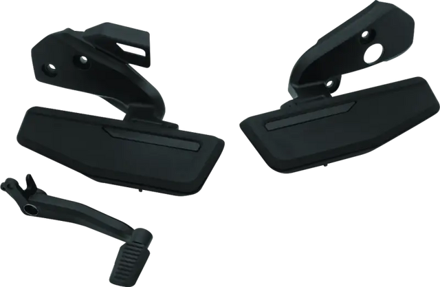 Kuryakyn Omni Driver Floorboard Kit For GL1800 with DCT Satin Black - Kuryakyn