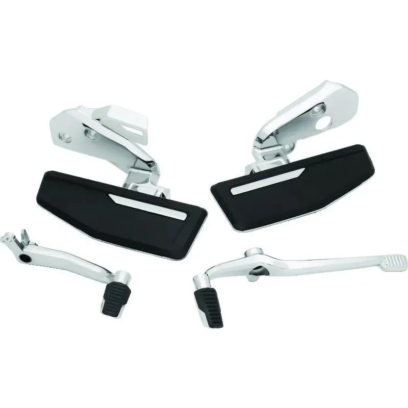 Kuryakyn 6752 Kuryakyn Omni Driver Floorboards Chrome - 6752