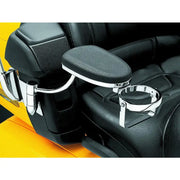 Kuryakyn 8991 Kuryakyn Passenger Armrest Honda GL1800 01-10 Models Chrome - 8991
