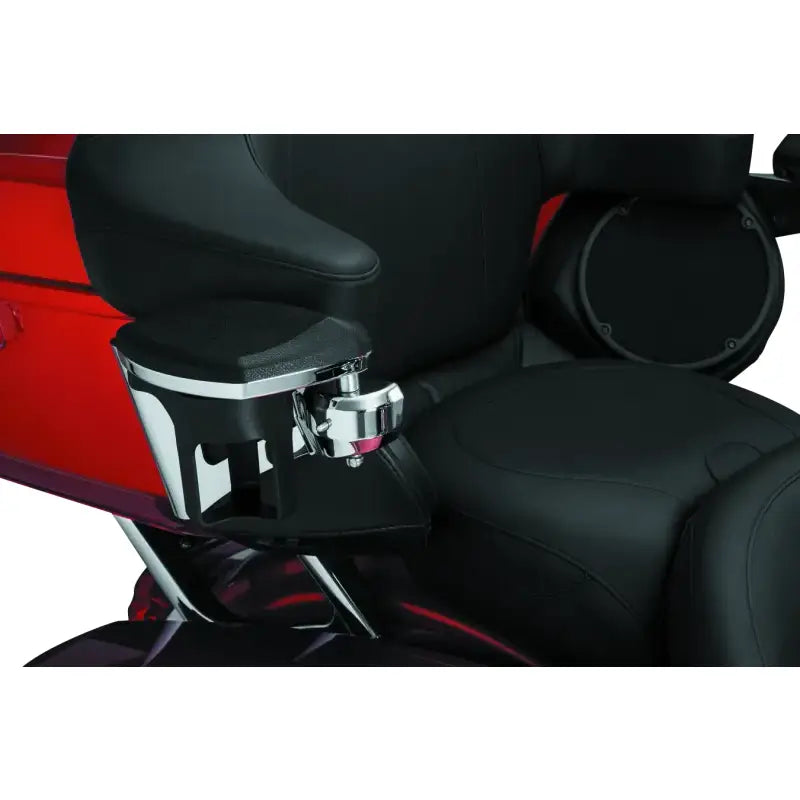 Kuryakyn Passenger Armrests 14-23 Touring Models Chrome, RV, Automotive, Powersports, off-road, marine, exterior, truck accessories, interior, truck bed, rv parts, AVADA - Best Sellers, Seats, Armrests