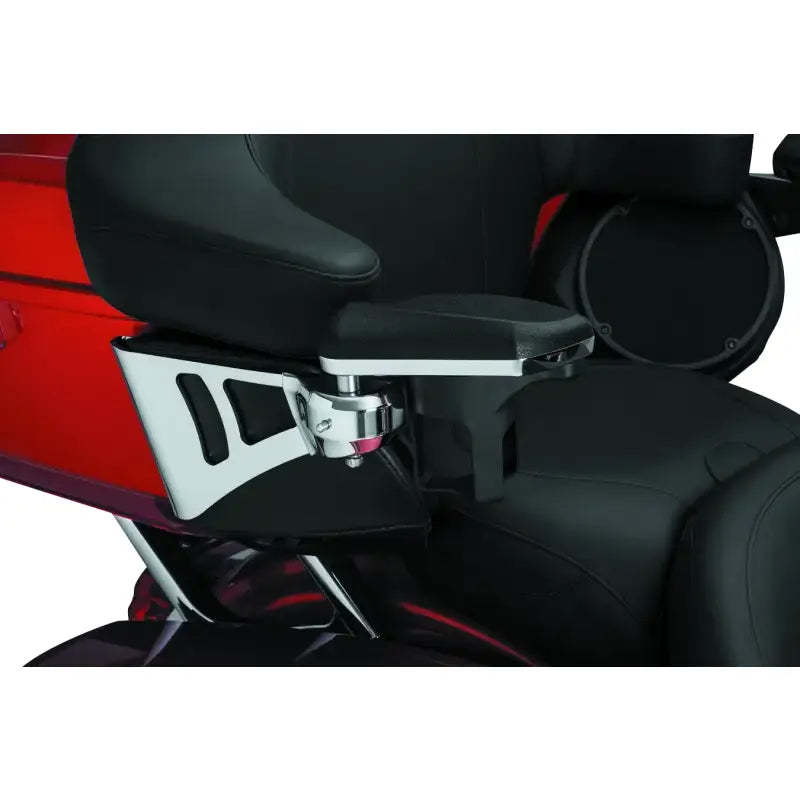 Kuryakyn Passenger Armrests 14-23 Touring Models Chrome, RV, automotive, powersports, off-road, marine, exterior, truck accessories, interior, truck bed, RV parts, AVADA - Best Sellers,Seats,Armrests