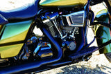 Kuryakyn Passenger Board Block Off Plate Black - Controls