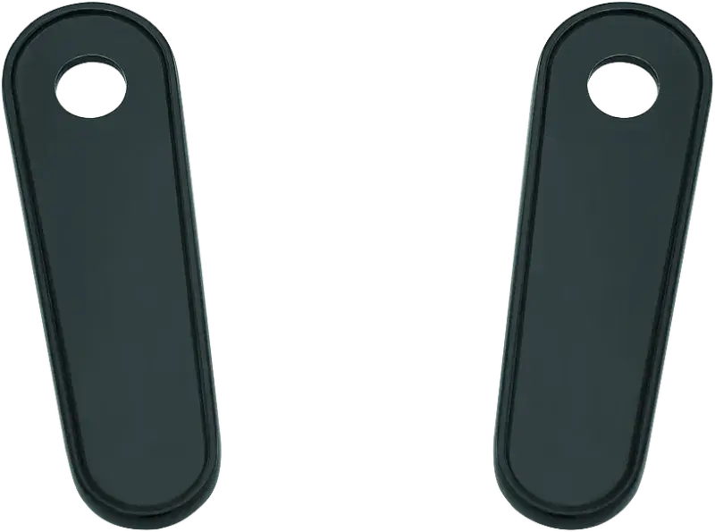 Kuryakyn Passenger Board Block Off Plate Black - Controls