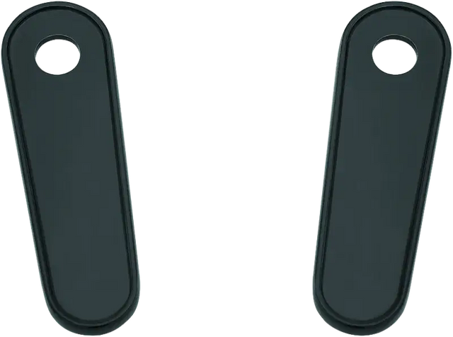 Kuryakyn Passenger Board Block Off Plate Black - Controls