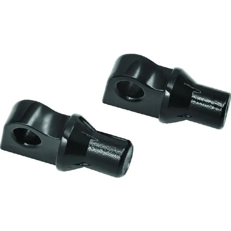 Kuryakyn 8890 Kuryakyn Peg Adapter Harley-Davidson Male Mount Black - 8890
