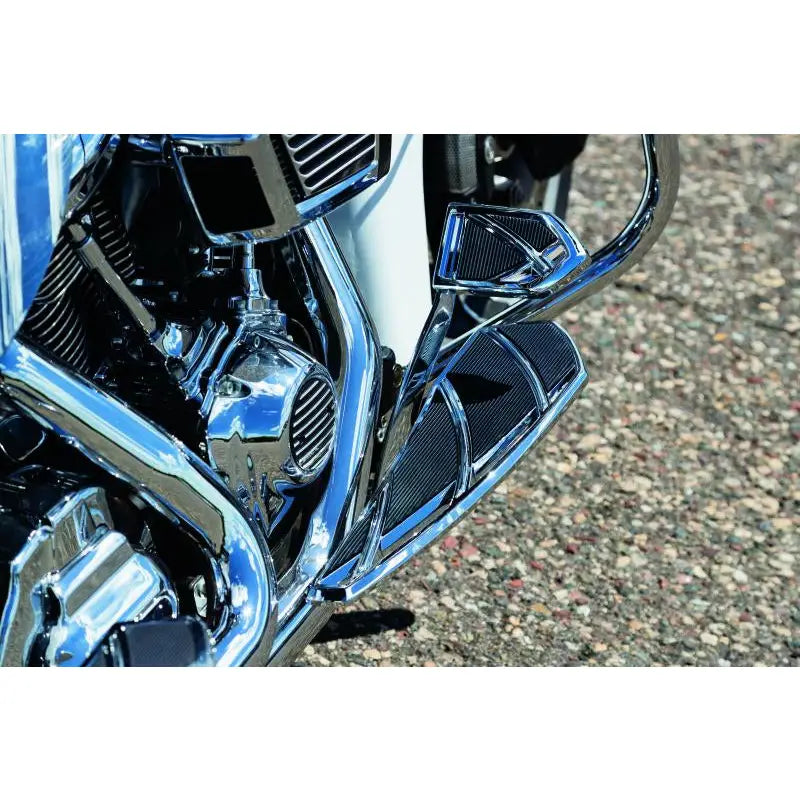 Kuryakyn 5748 Kuryakyn Phantom Brake Pedal Pad FL Touring Models Chrome - 5748
