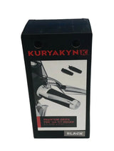 Black motorcycle handlebar grips packaging for Kuryakyn Phantom Grips Indian Black 5767