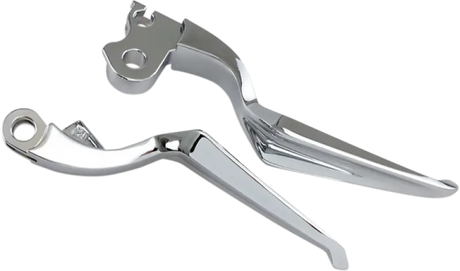 Shiny chrome motorcycle levers from Kuryakyn Phantom Levers Indian Chrome 5774