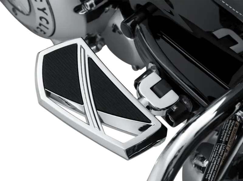 Chrome motorcycle footboard for Kuryakyn Phantom Mini Boards Phantom Mini style