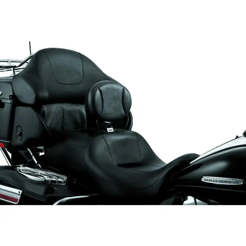 Kuryakyn 1670 Kuryakyn Plug-In Driver Backrest 97-Up Touring Chrome - 1670