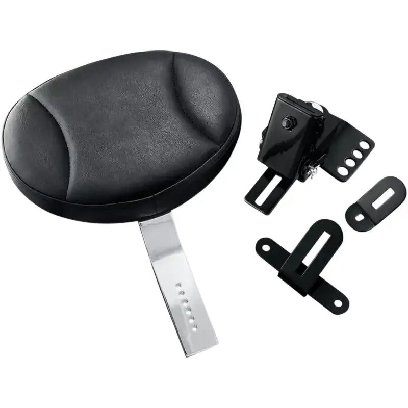 Kuryakyn Plug-In Driver Backrest 97-Up Touring Chrome - 1670 - Interior Accessories