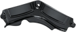 Glossy black Kuryakyn Precision Cylinder Base Cover for bike upgrade