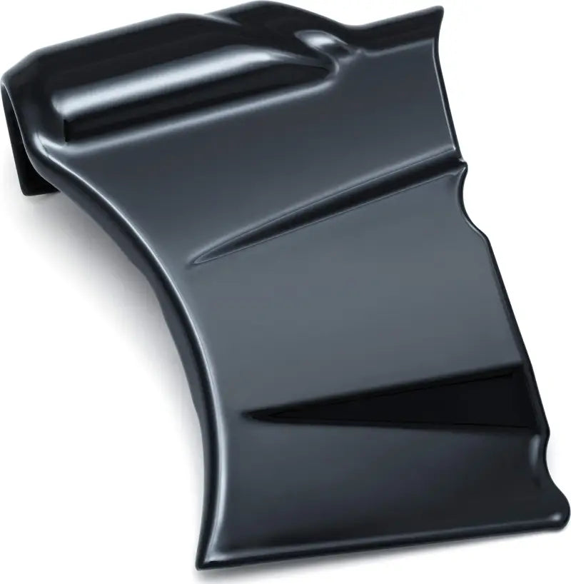 Glossy black Kuryakyn Precision Oil Line Cover for precision oil line protection