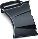 Glossy black Kuryakyn Precision Oil Line Cover for precision oil line protection
