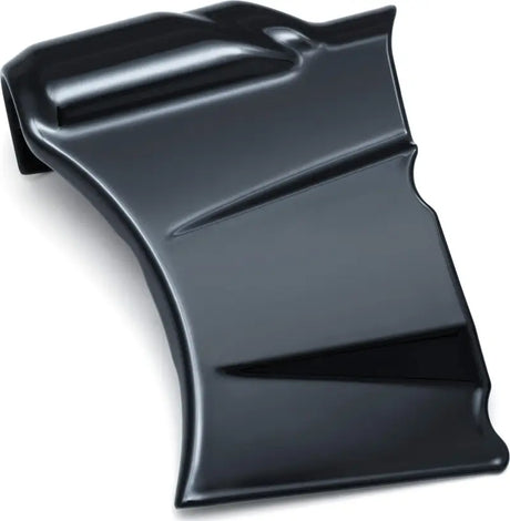Glossy black Kuryakyn Precision Oil Line Cover for precision oil line protection