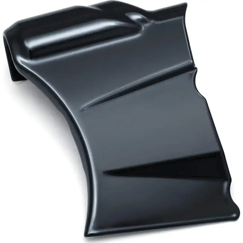 Glossy black Kuryakyn Precision Oil Line Cover for precision oil line protection