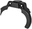 Black curved plastic guard for Kuryakyn Precision Tranny Shroud Black 6457
