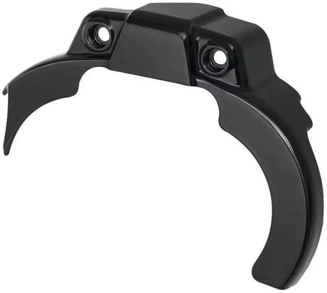 Black curved metal guard for Kuryakyn Precision Tranny Shroud Black 6457